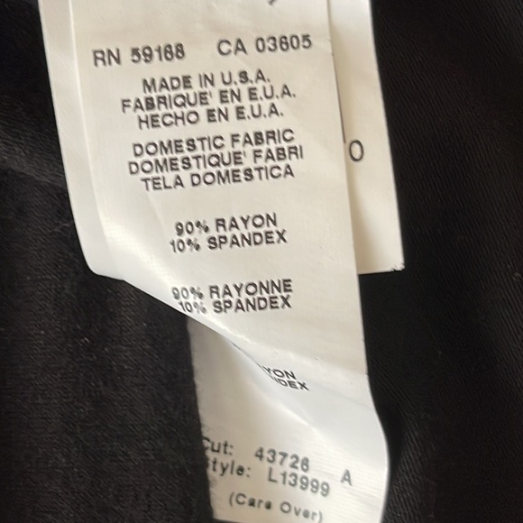 Karen Kane black dress with large cowl neck - Picture 6 of 7